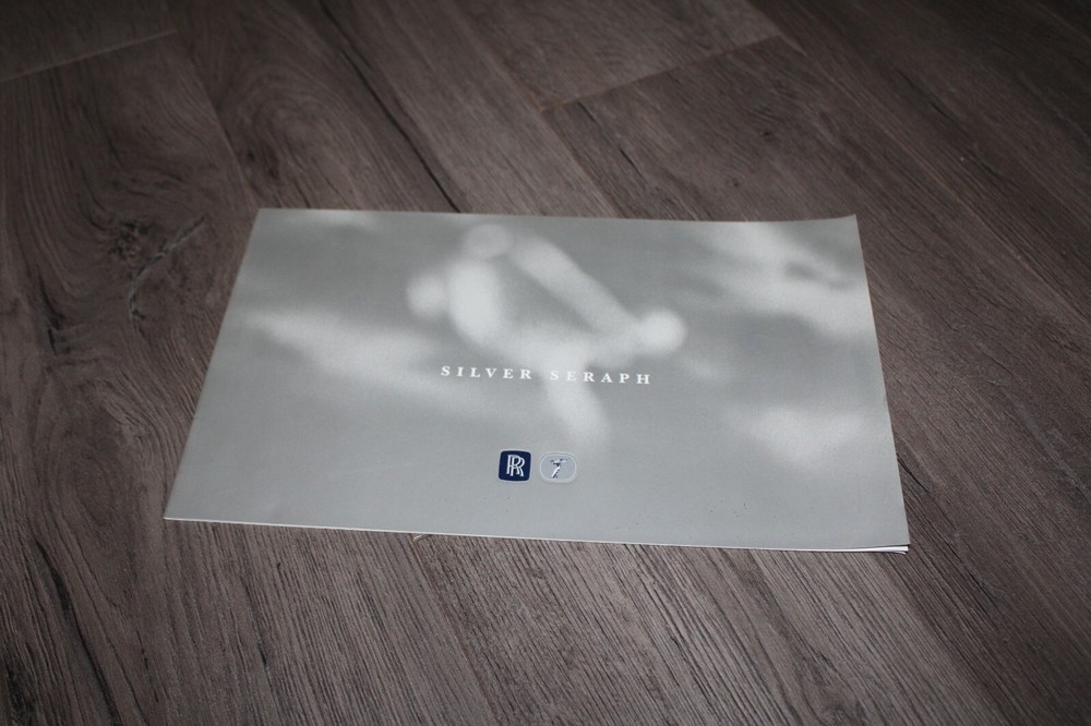 1999 Rolls-Royce Silver Seraph sales brochure