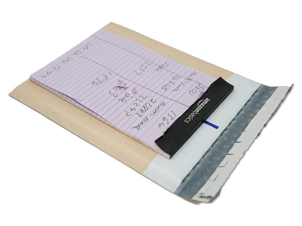 6x10 Khaki Fully Recyclable Bubble Padded Envelopes, Recycled Eco- Friendly Poly