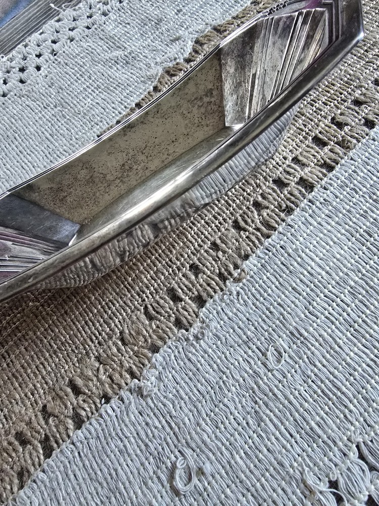 Gorham Sterling Silver .925 Rectangular Serving Tray A13775 Elegant Silverware