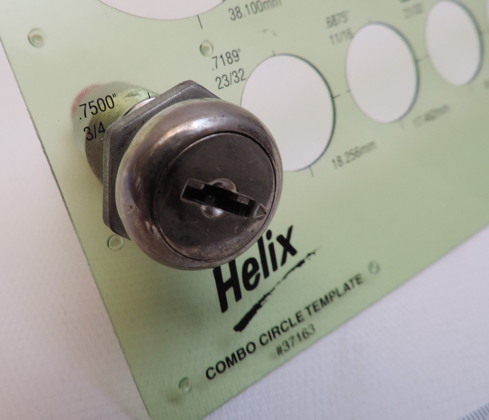 Vintage Grayhill Electrical 3 Position Rotary Key Switch