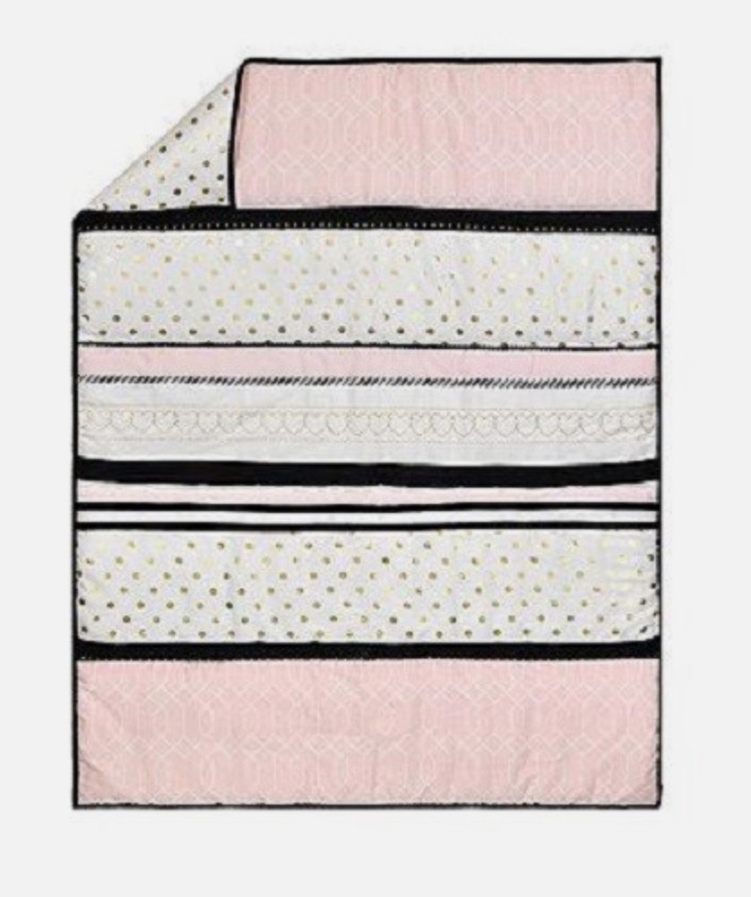 Just Born Coco Collection 3pc Crib Bedding Set