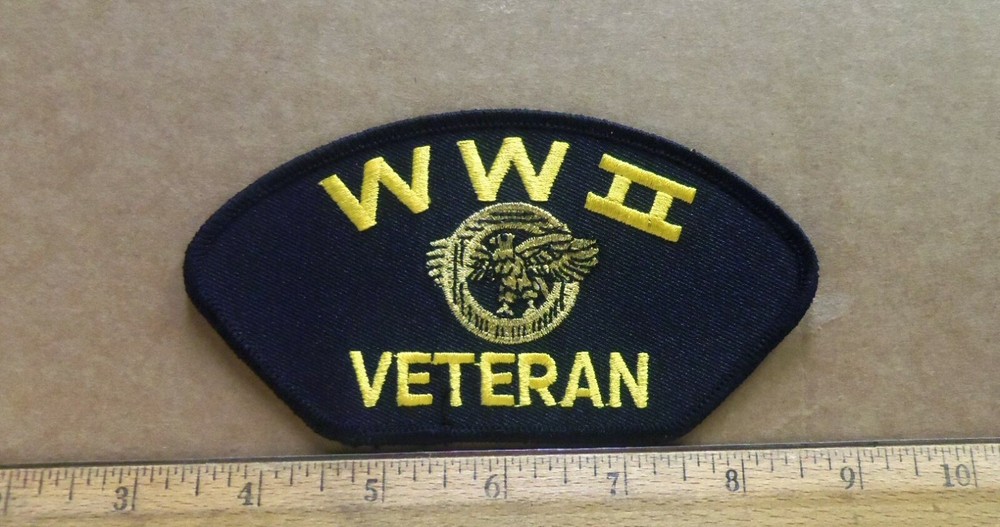 WW II Rupture Duck Veteran Embroidered Patch