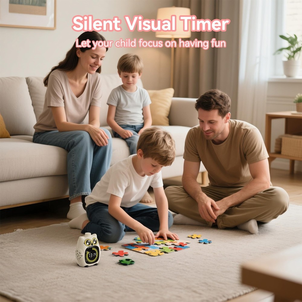 Visual Timer for Kids 99-Minute - Digital Silent Countdown Visual Timer for C...