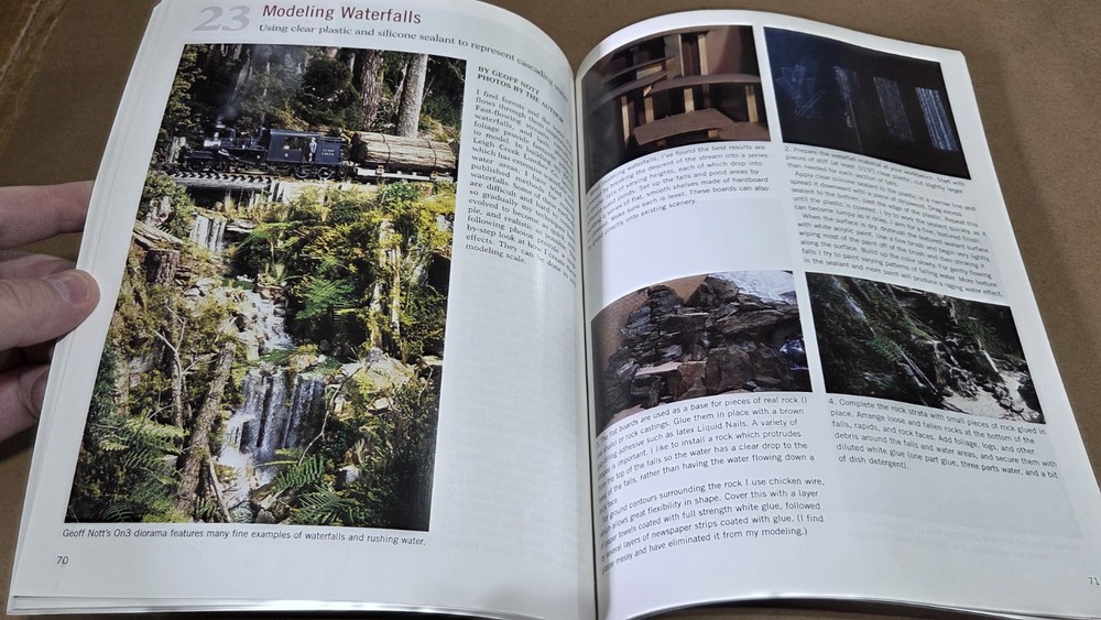 Kalmbach - #12243 - Model Railroader - Scenery Tips & Techniques - NOS