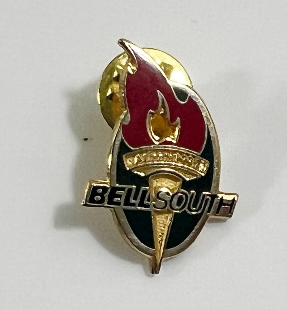 Atlanta 1996 Torch  Bellsouth Lapel Pin