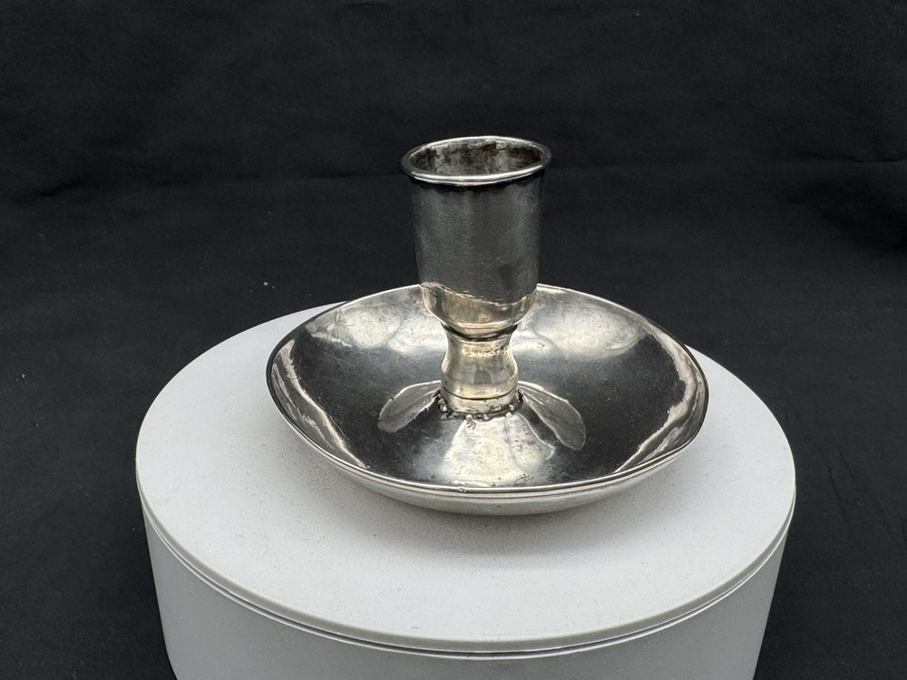 Antique Solid Sterling Silver Candlestick, 111 grams
