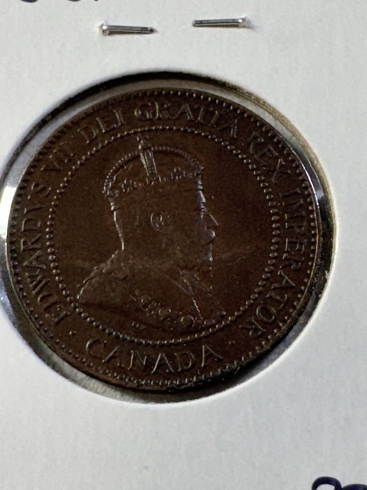 1906 Canada Large Cent Bronze Coin
