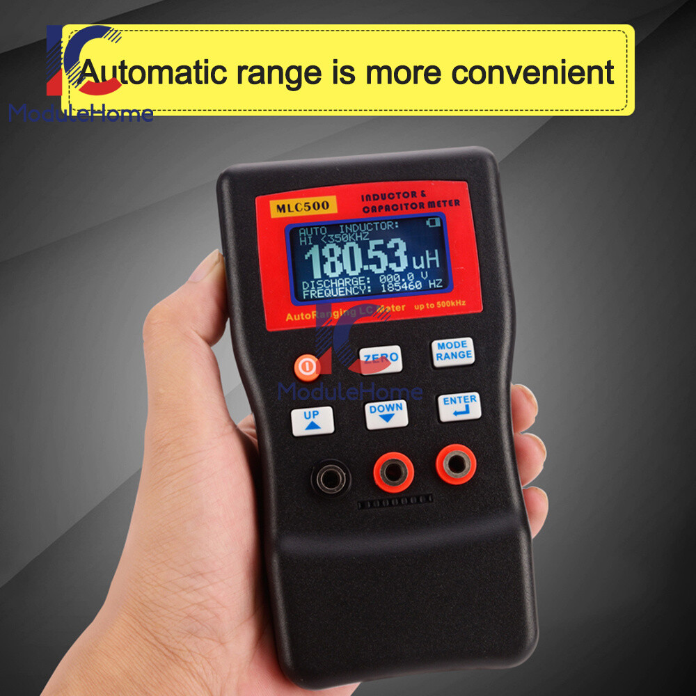 MLC500 Auto Range Capacitance Inductance Meter Digital Capacitance Tester New
