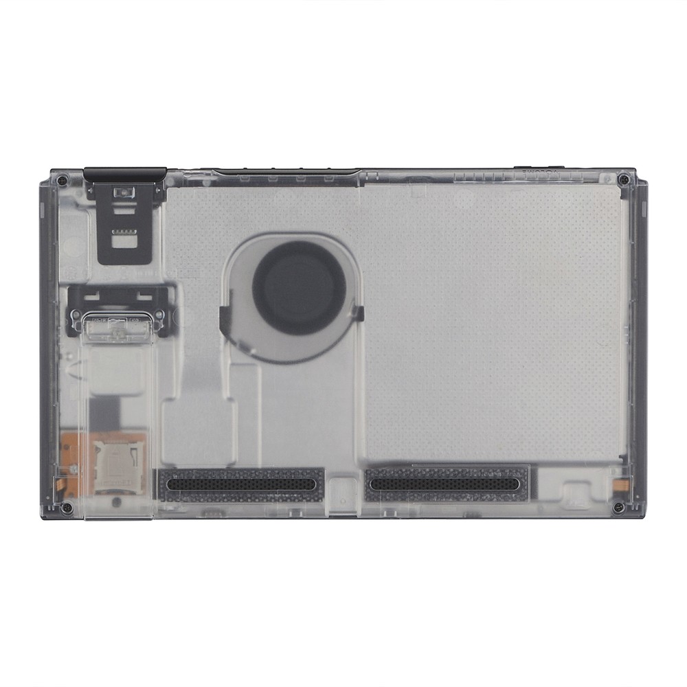 Custom Transparent Clear Back Housing Shell Fix Part for Nintendo Switch Console