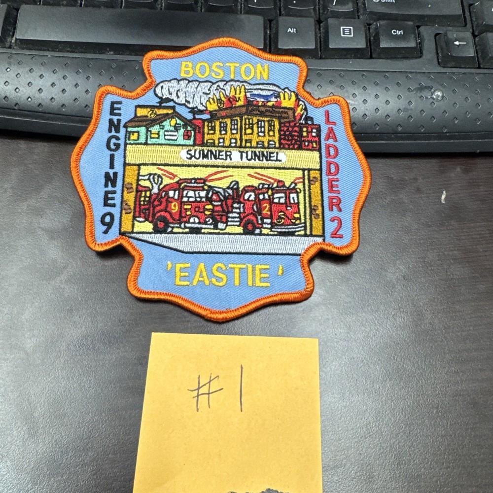 Boston Engine 9 Ladder 2 “EastIe” Sumner Tunnel Patch