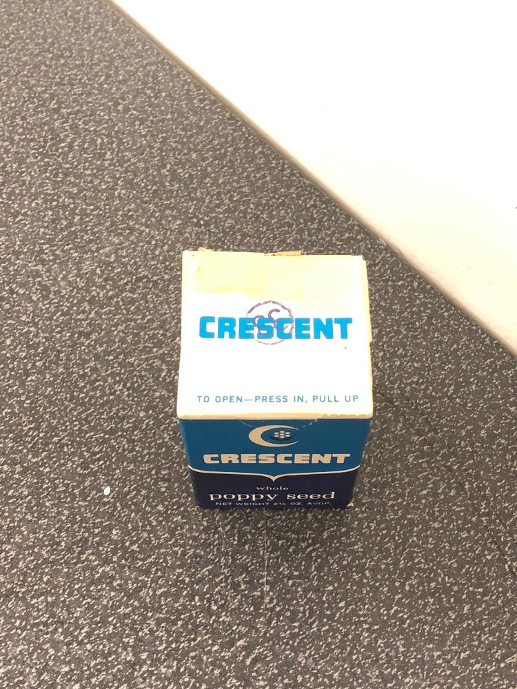 Crescent Spice Herb Box Blue