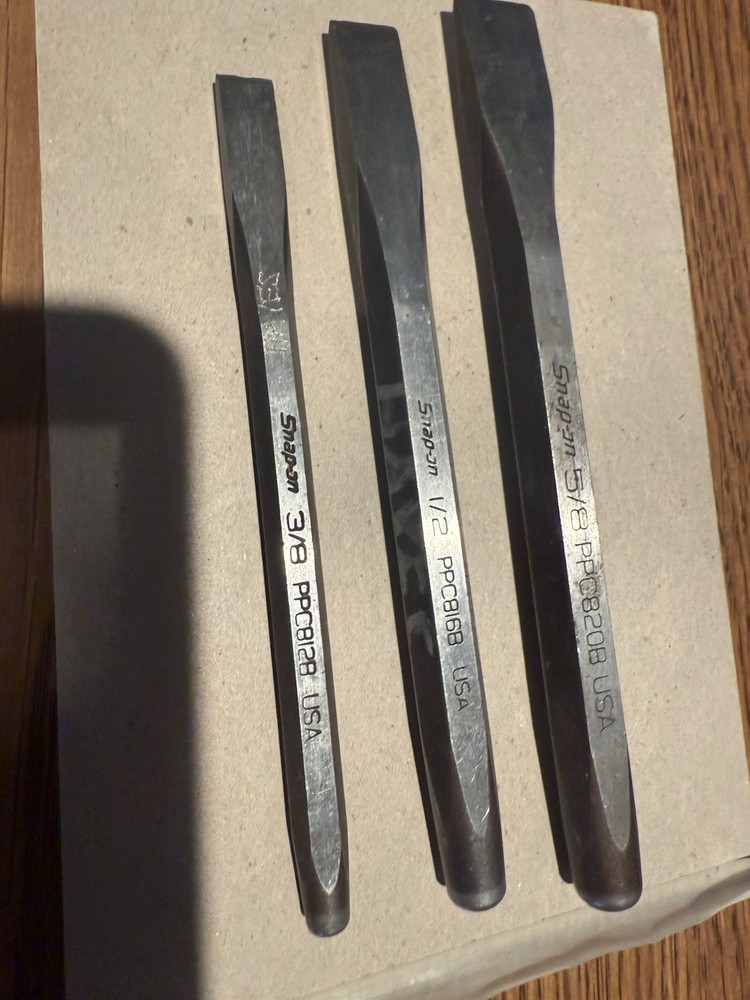 Snap On Chisel Set 5/8, 1/2, 3/8