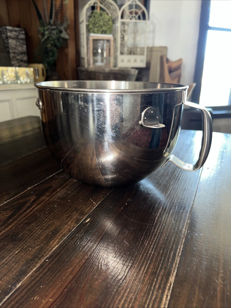 Kitchenaid 6 Qt Steel Mixing Bowl W/ Handle