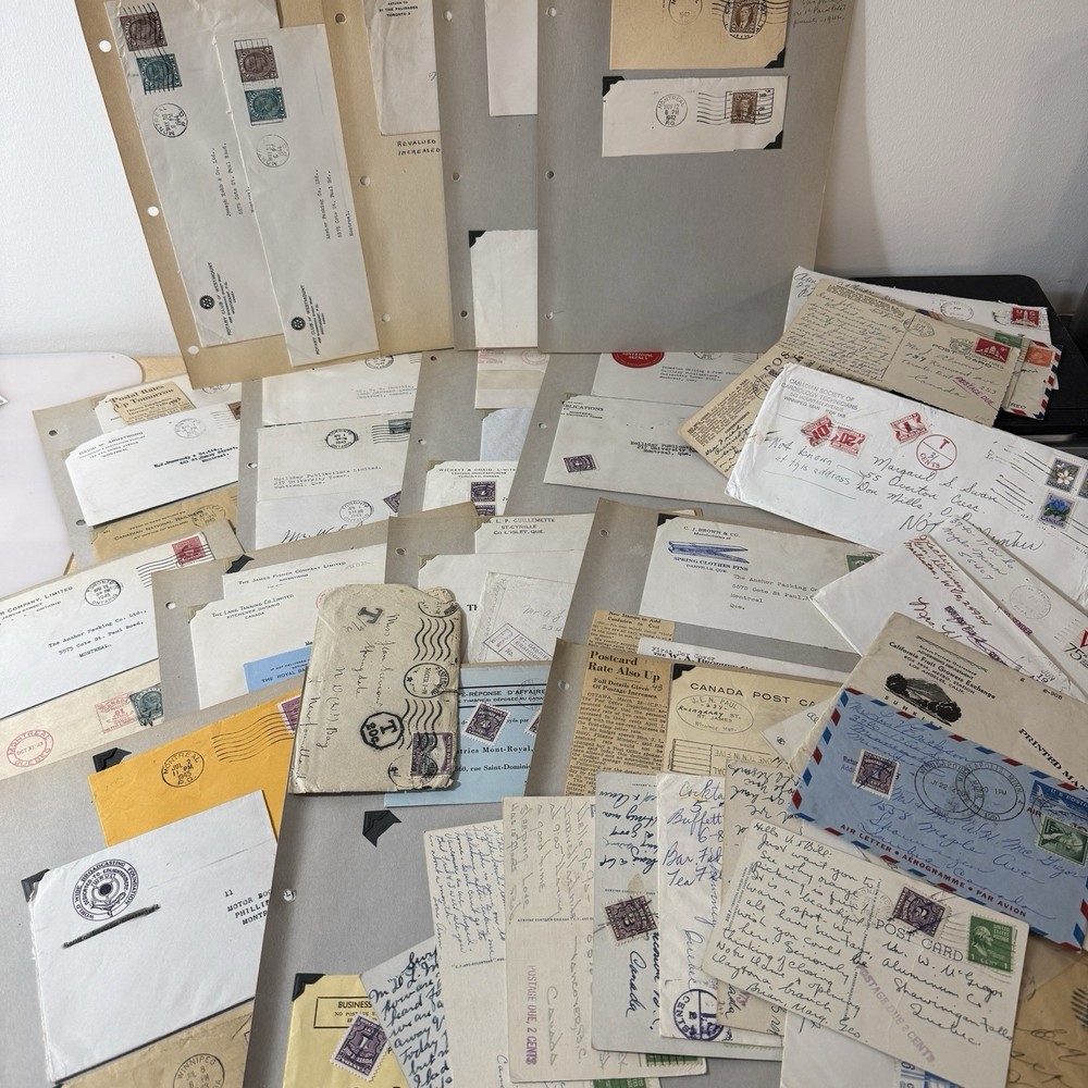 Incredible Canada Postage Due Cover Collection + Embargo, Excise, Rate Increases