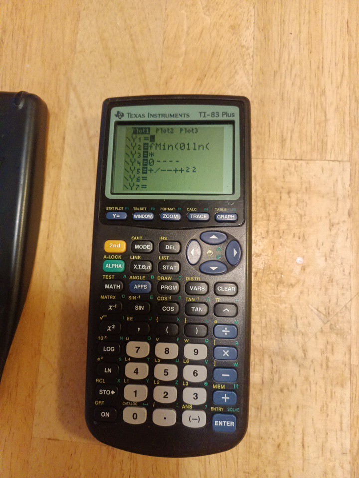 Texas Instruments TI-83 Plus Calculator  (TESTED )