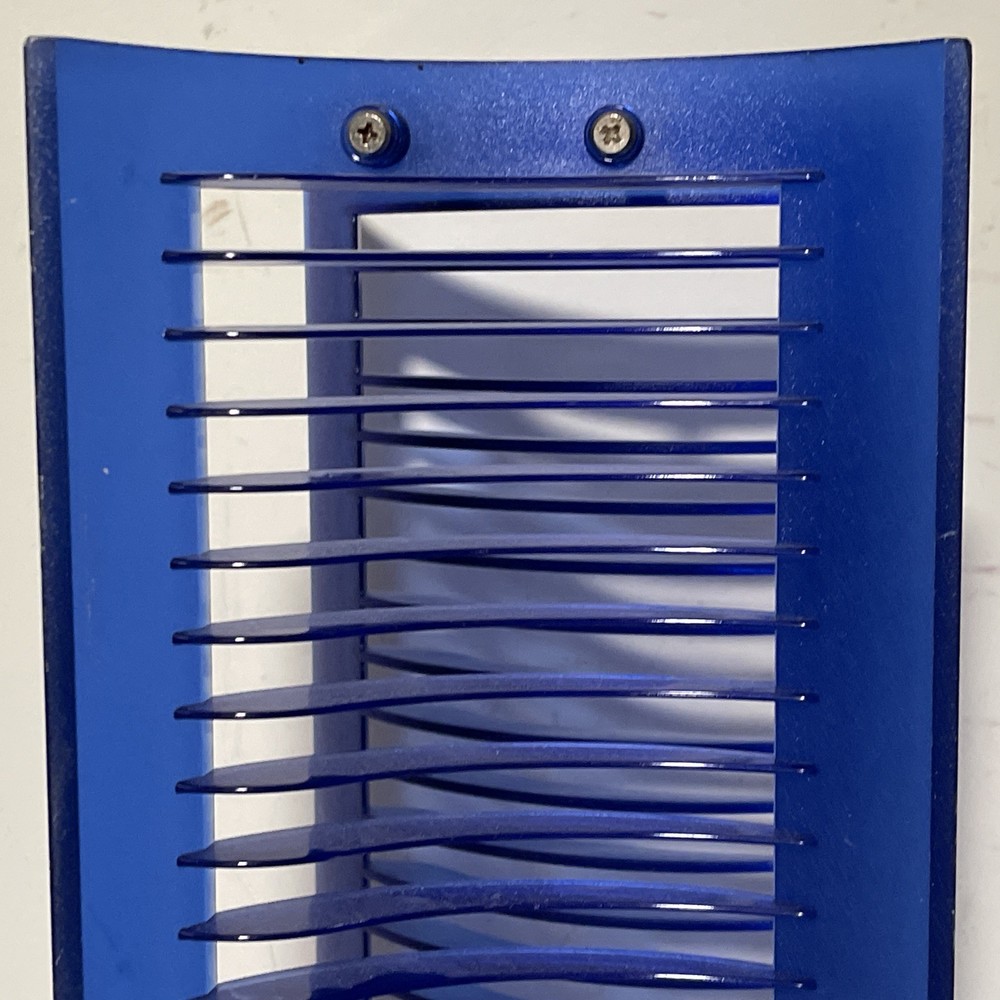 ATLANTIC 25 CD Blue Tower Rack Storage Holder Organizer #01 (Approximately 16")
