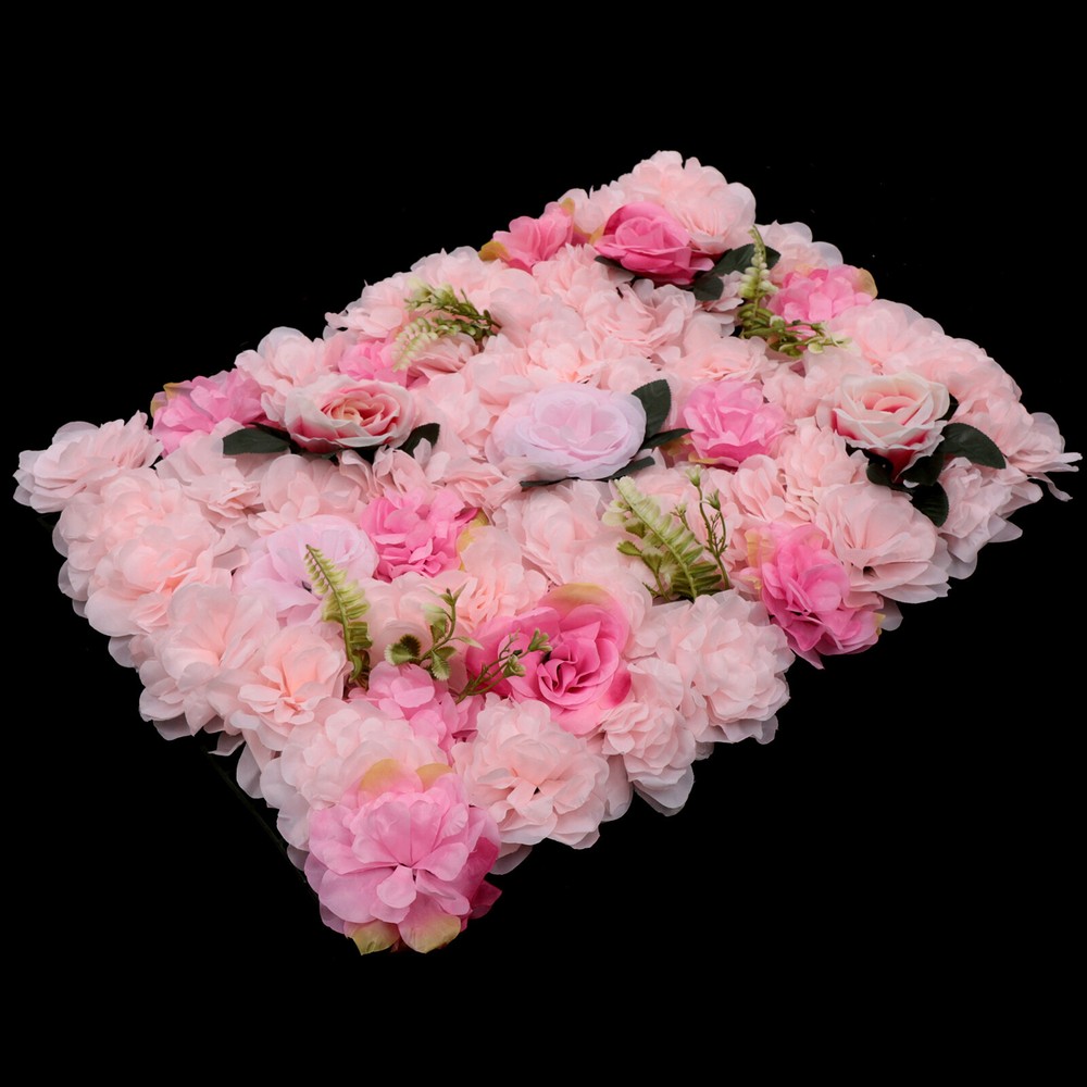 12pcs Wedding Venue Decorations Artificial Flower Wall Stage Background Decor