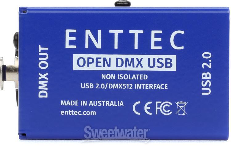 ENTTEC Open DMX USB 512-Ch Non-Isolated DMX Interface