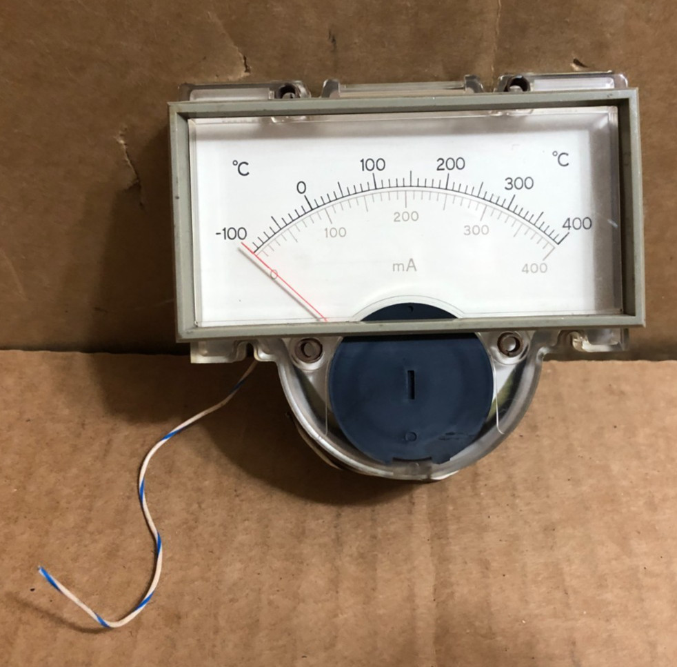 Hewlett Packard Amperemeter °C -100-400 mA (Untested) **