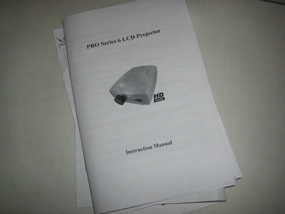 Pro Series 6 LCD Projector NIB
