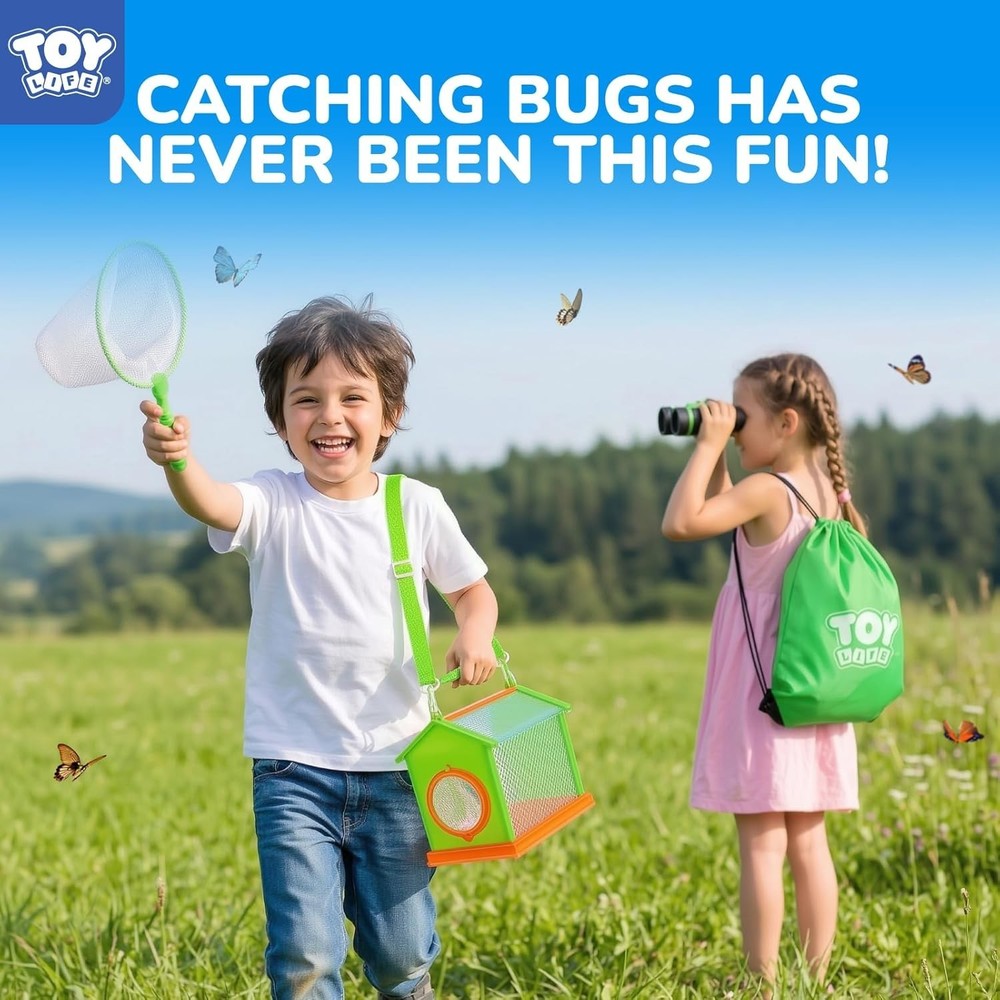 Bug Catcher for Kids, Bug Catching Kit Kids Explorer Kit with Bug Net, Catchi...