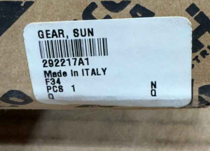 Genuine CNH 292217A1 Sun Gear