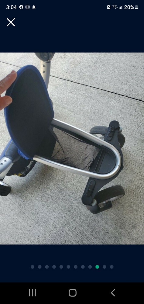Mima Xari Royal Blue Black Chassis & Starter Pack