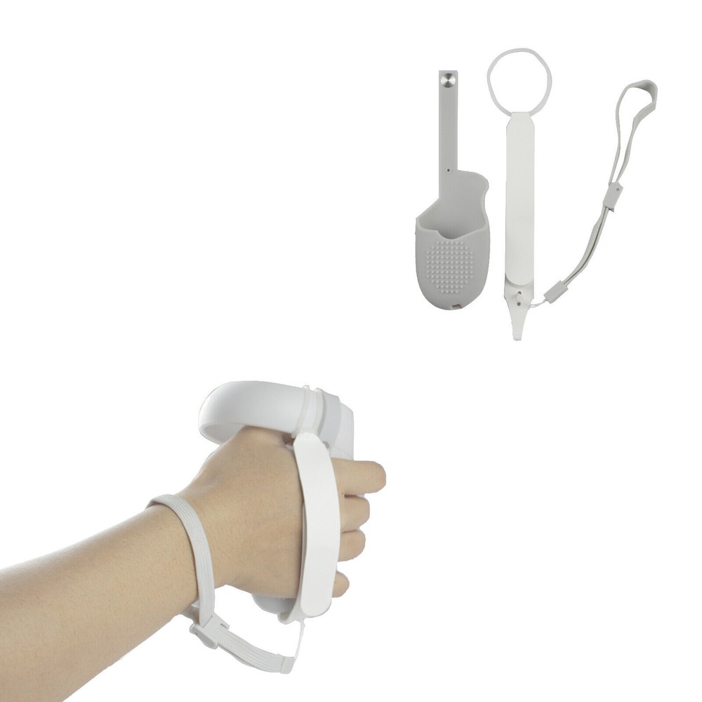 For Quest2 Handle Grip Cover Protective Sleeve Case Fixed Hand Strap