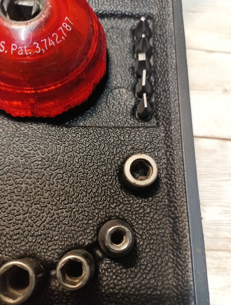 Vintage Creative Tools Easydriver Combo Ratchet Tool System Set Complete Used FS