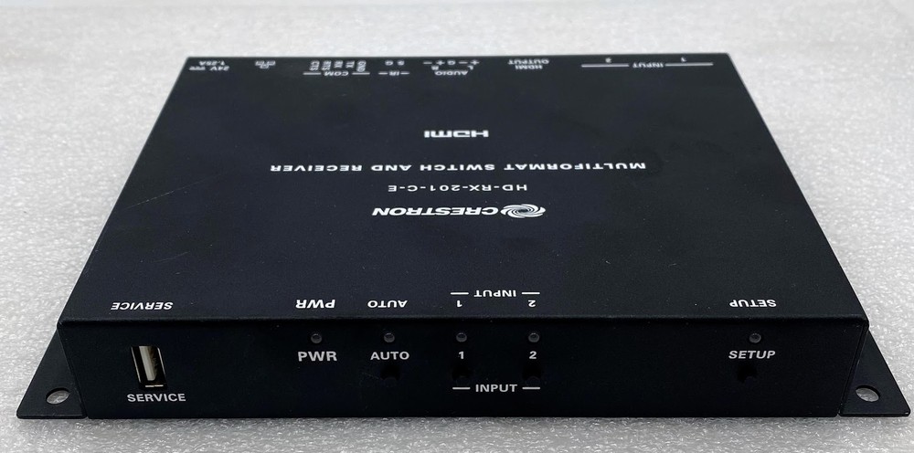 Crestron HD-TX-301-C-E Transmitter with HD-RX-201-C-E Receiver