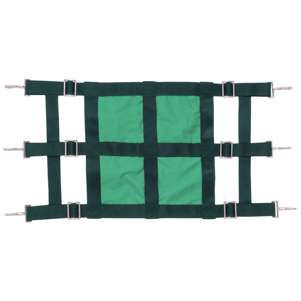 Horse Stall Front Guard - Solid Center - Black - Royal blue - Or Green