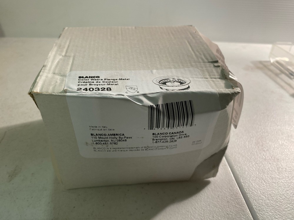 Blanco 240328 3.5" Disposal Flange - White