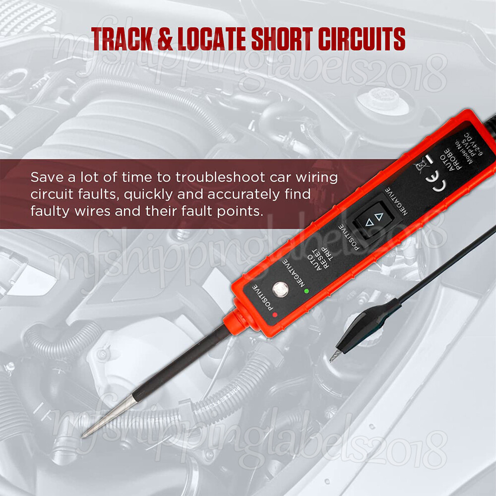 6-24V Car Auto Electrical Power Circuit Tester Probe Digital Test Device System