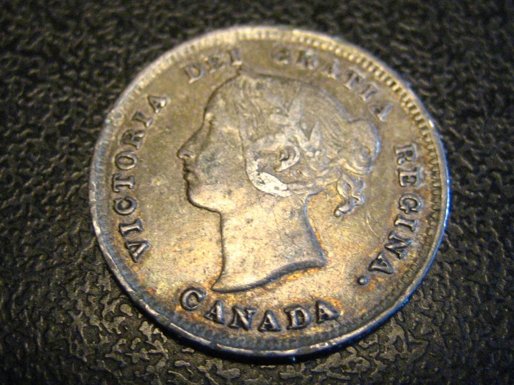 1888 Canadian 5 Cent Silver
