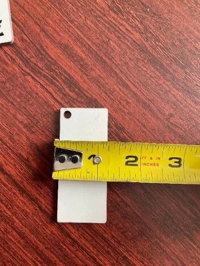 Sublimation Keychain, 5 Blank Rectangle Keychain, Sublimation Blank Keychain