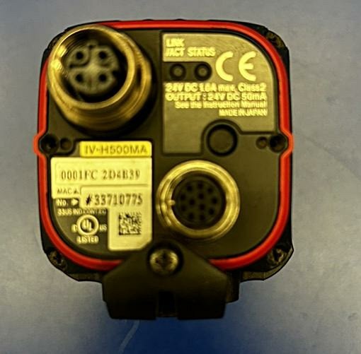 Keyence IV-H500MA Vision Sensor Standard Range Monochrome Automatic Focus