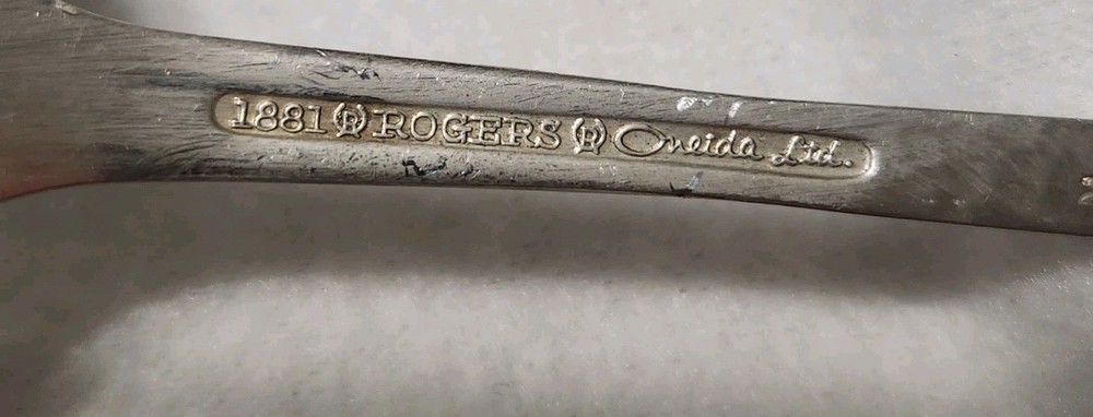 Rogers Oneida Cake Servers Bicentennial 1881 Silverplated replacement