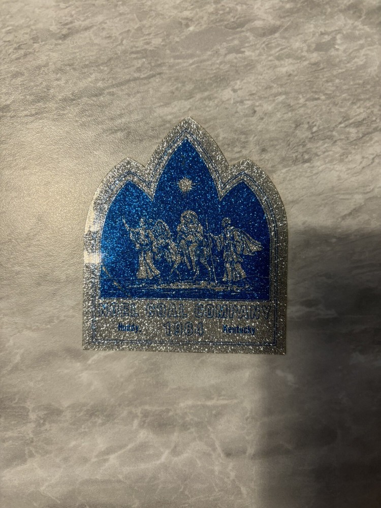 Coal Mining Sticker. Nice Older Coal Company