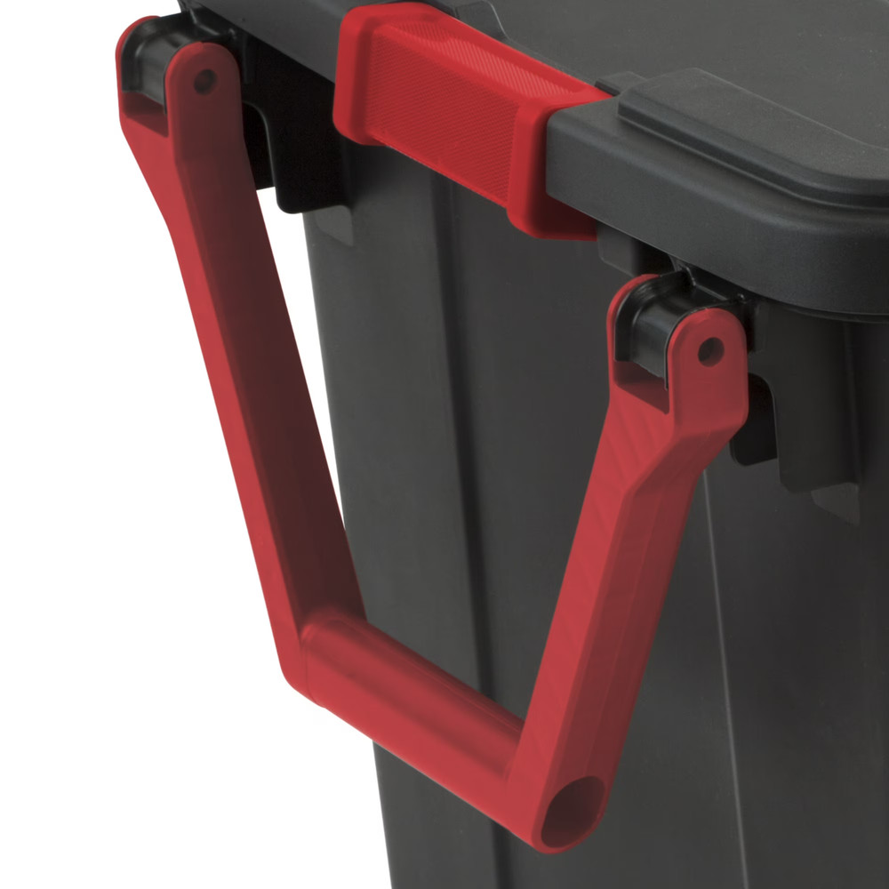 2Pack Extra Large Storage Bin, 40 Gallon Wheeled Plastic Storage Container