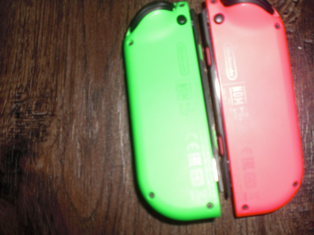 OEM Nintendo Switch Joy Con Pair Green Pink AUTHENTIC L R Left Right Controller