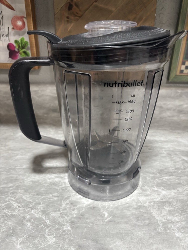 NutriBullet Blender 56 oz Pitcher & Lid ONLY