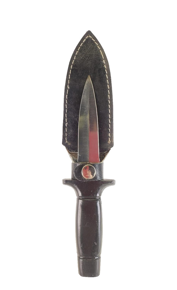 Camping Survival Knife with Leather Sheath