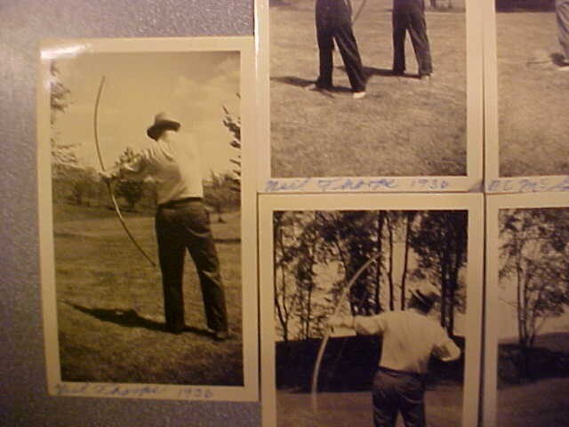 BOW AND ARROW HUNTING TARGET 1936