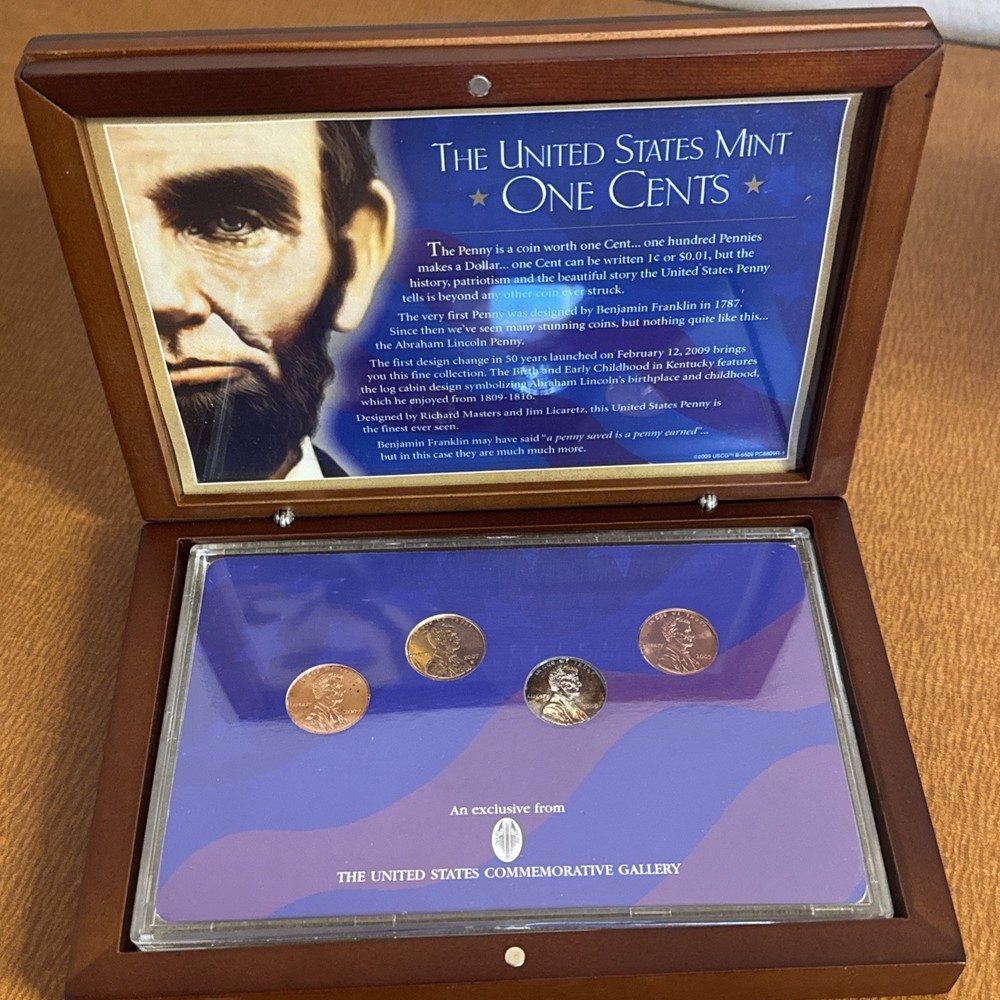 2009 Lincoln Bicentennial One Cents Set