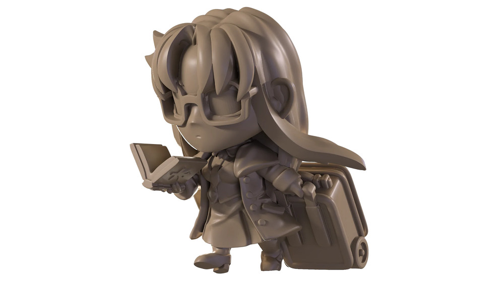 Capsule Chibi - The Paper (Pose #2)
