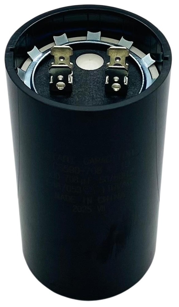 CS590-708X110, Start Capacitor Round 590-708 Mfd. 110 Volt