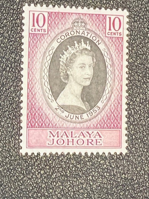 Malaya Johore stamp 155 MH