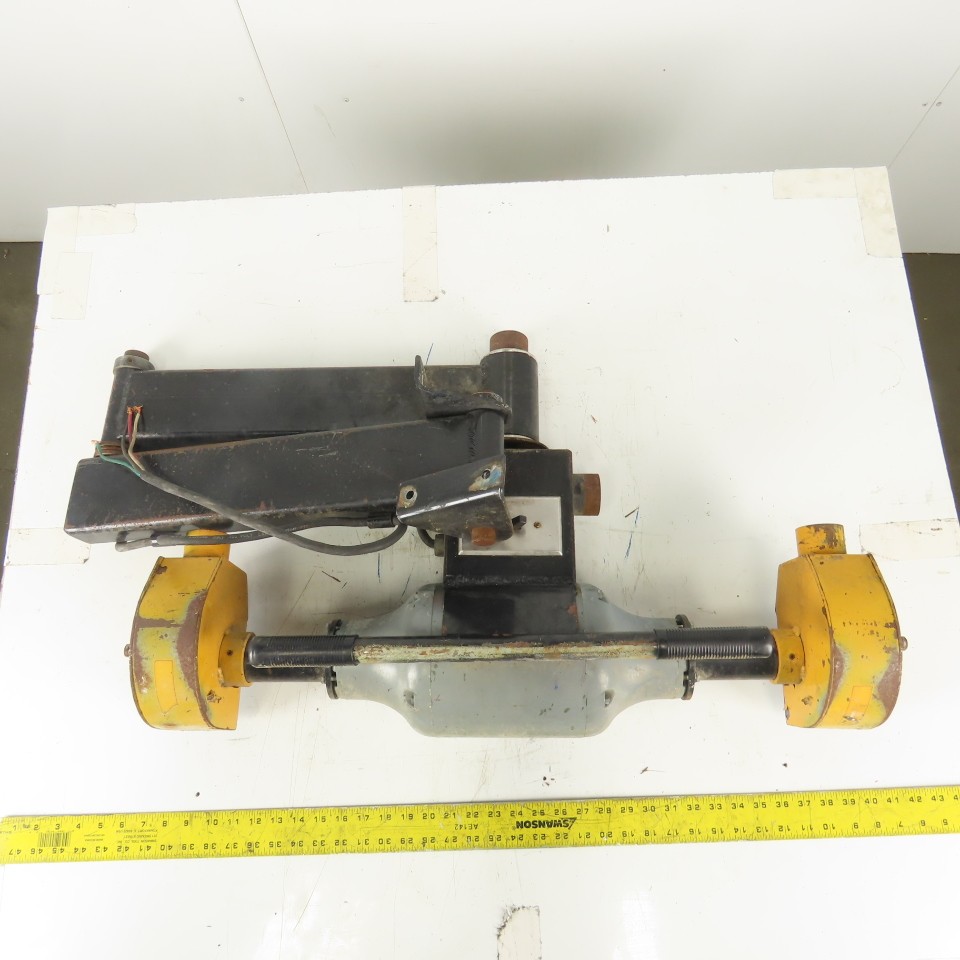 6" Double Ended Grinder Buffer On 4 Point Pivot Arm Assembly