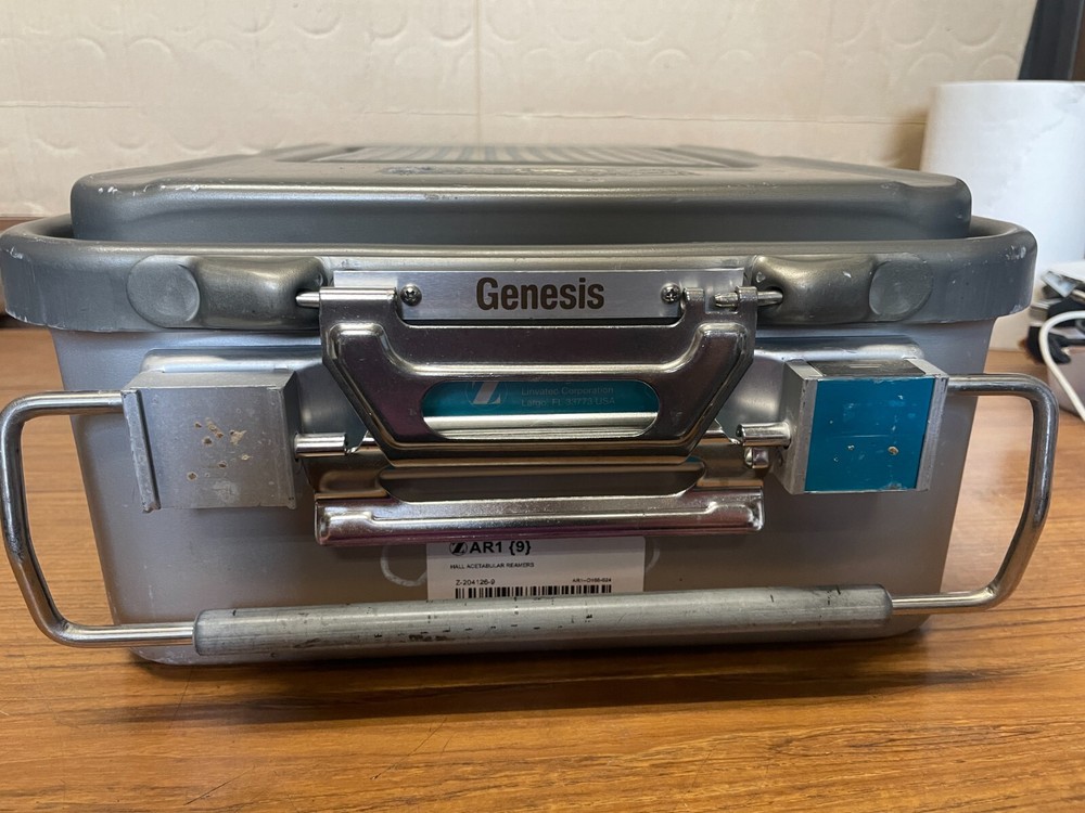 Genesis Sterilization Case with Lid 18" 12" 5" *