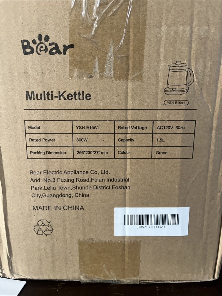 Bear YSH-E15A1 Electric Multi-Kettle